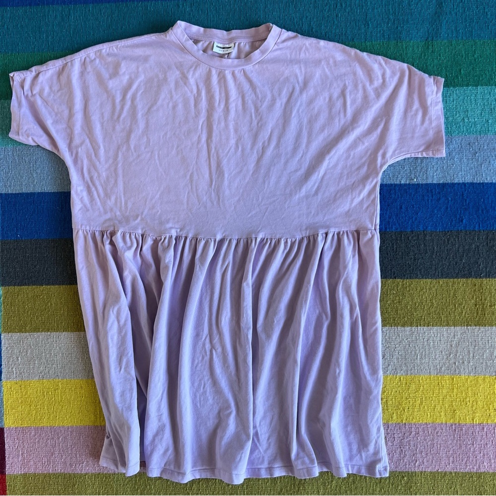 Purple T-shirt Dress or Bathing Suit Cover Up • Size XL • 32" Length • NWOT
